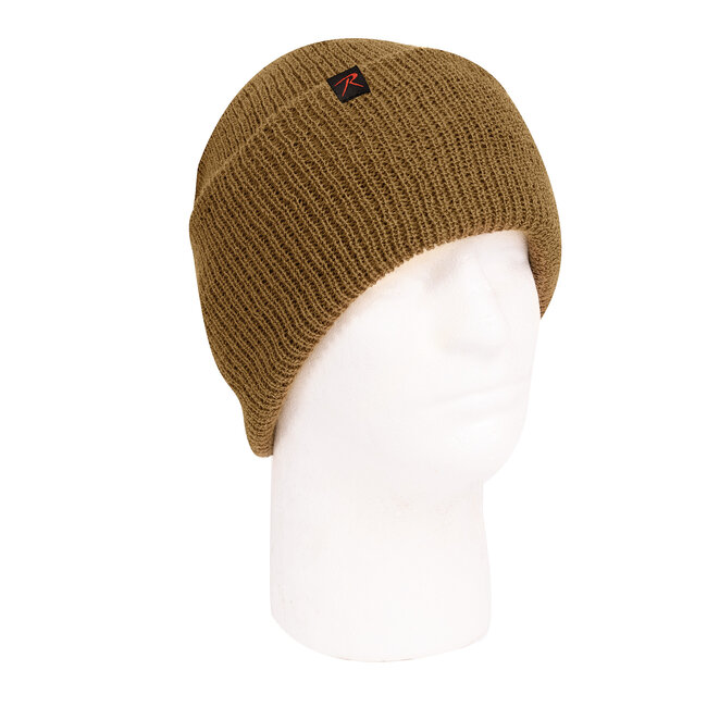 ROTHCO 100% WOOL TOQUE-COYOTE BROWN