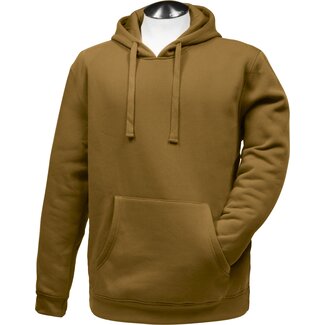 WORLD FAMOUS SALES MEN'S HOODED SWEATSHIRT - COYOTE