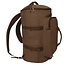 ROTHCO CONVERTIBLE CANVAS DUFFLE BACKPACK - BROWN