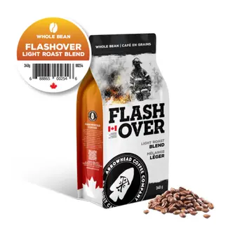 ARROWHEAD COFFEE COMPANY FLASHOVER LIGHT ROAST BLEND COFFEE