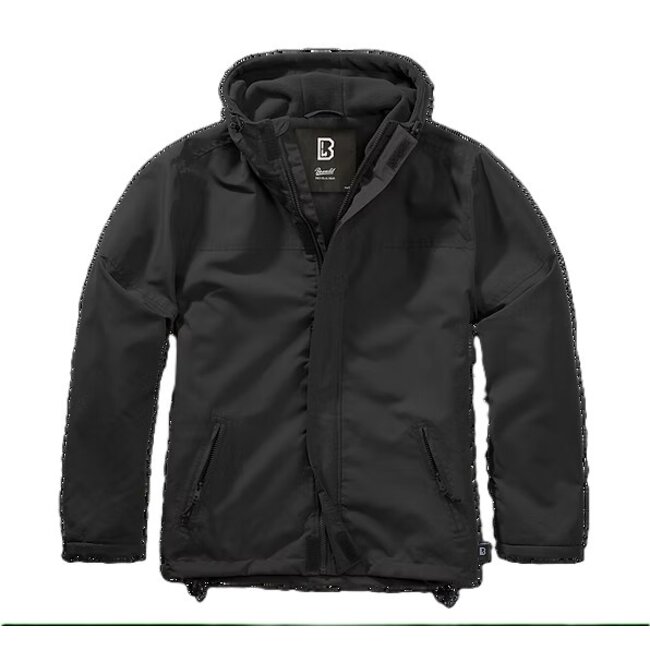 BRANDIT BRANDIT FLEECE-LINED FULL ZIP WINDBREAKER
