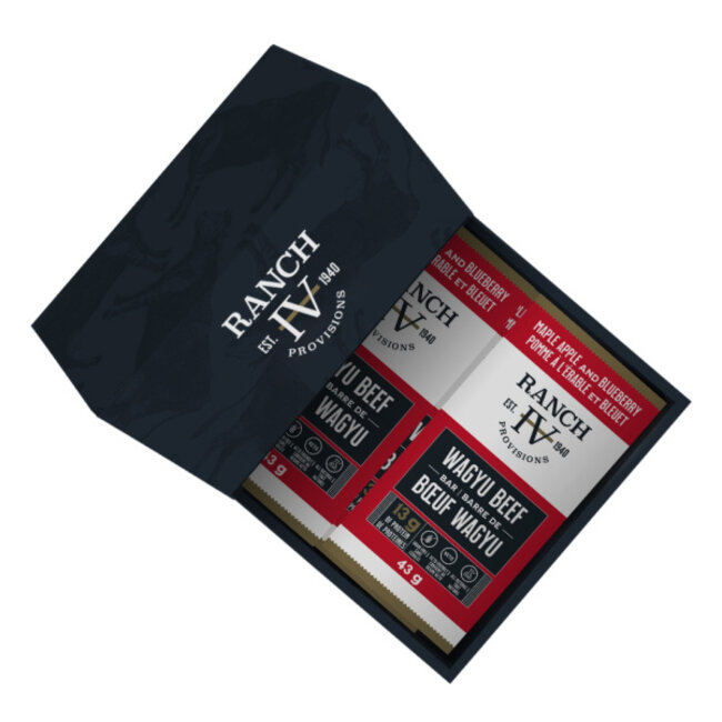 PEAK REFUEL MAPLE , APPLE AND BLUEBERRY WAGYU BEEF PROTEIN BAR