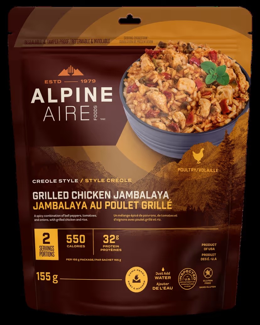 Katadyn Alpine Grilled Chicken Jambalaya Meal - Smith Army Surplus