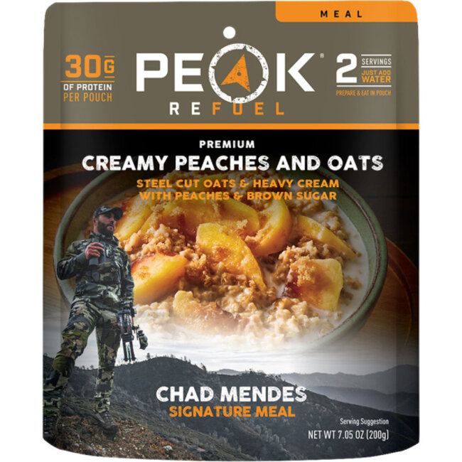 PEAK REFUEL CREAMY PEACHES AND OATS