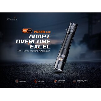 FENIX PD35R ACE MULTI-MODE TACTICAL FLASHLIGHT