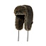 GANKA FAKE LEATHER QUILTED NYLON (FAKE FUR) BOMBER HAT