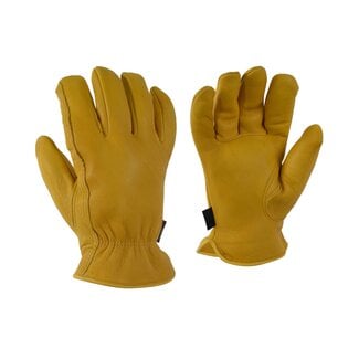 GANKA GENUINE DEERSKIN LEATHER THINSULATE  GLOVE