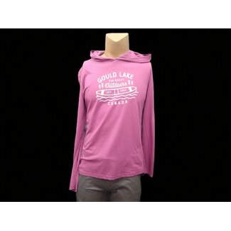 ATTRACTION APPAREL GOULD LAKE CANOE W/LETTERING LONG SLEEVE SHIRT