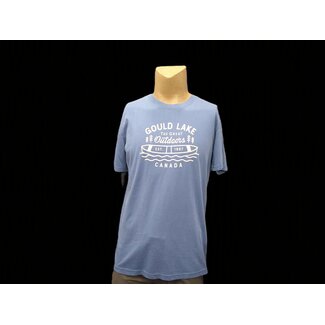ATTRACTION APPAREL GOULD LAKE CANOE W/LETTERING T-SHIRT