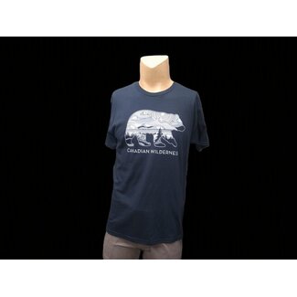 ATTRACTION APPAREL SCRIMSHAW BEAR T-SHIRT
