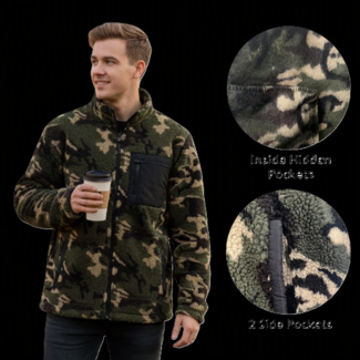 MOUNTAIN RIDGE SHERPA FLEECE SWEATER
