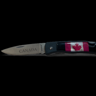RUKO KNIVES CANADIAN FLAG FOLDING KNIFE