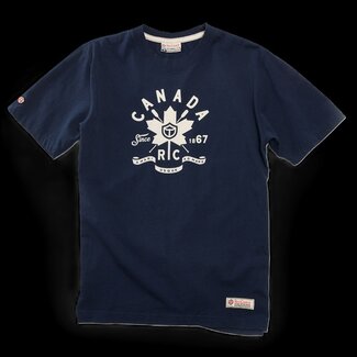RED CANOE RED CANOE MENS S/S HERITAGE T-SHIRT - NAVY