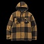 CAT MEN'S HOODED FLANNEL JACKET SHIRT