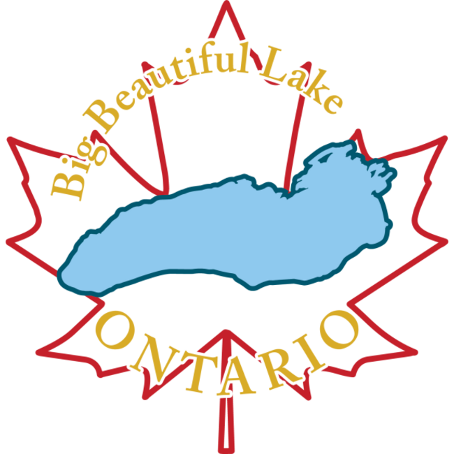 LAGO APPAREL BIG BEAUTIFUL LAKE ONTARIO TOTE BAG