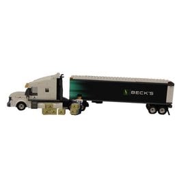 02134 Lego Style Sleeper Cab & Straight Trailer