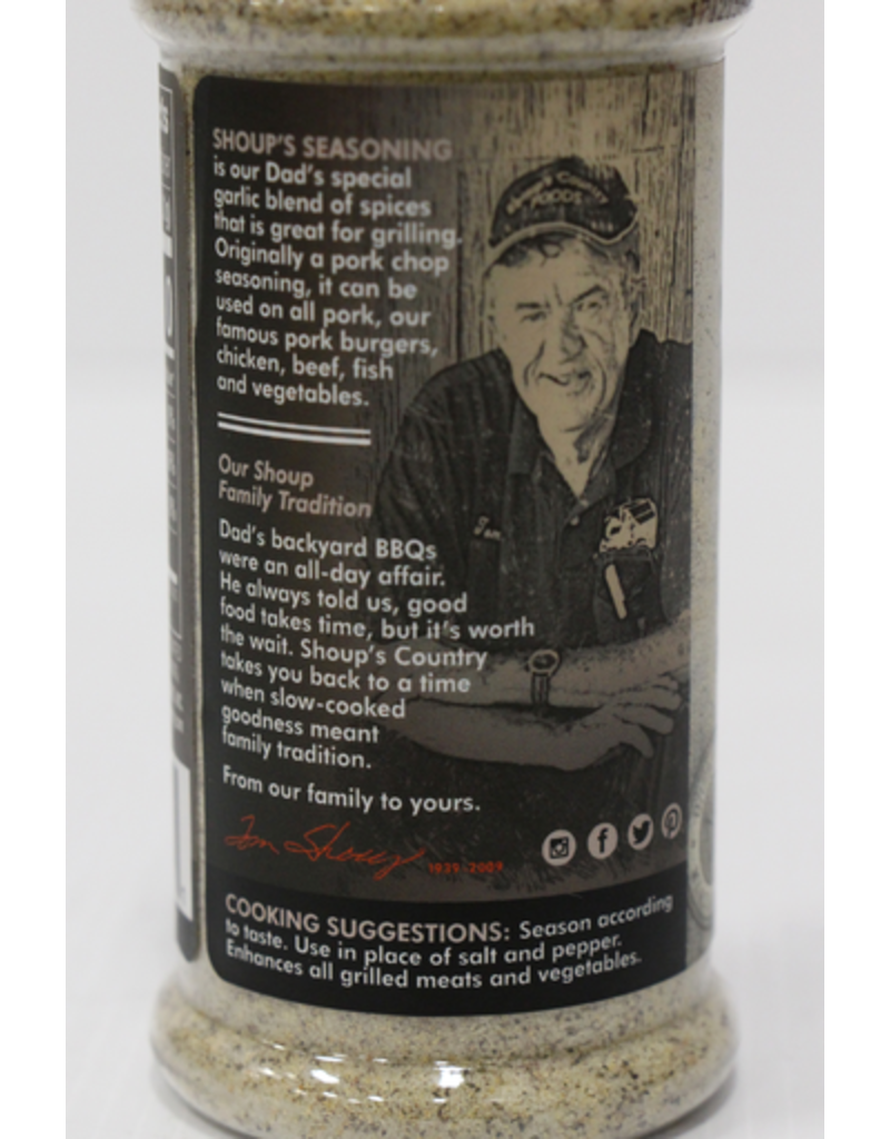 Shoups 01836 Shoup’s Seasoning 8 Ounce