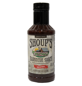 Shoups 01835 Shoups BBQ Sauce 19 Ounce Bottle