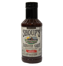 Shoups Shoup’s BBQ Sauce 19 oz. Bottle