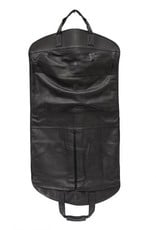 N/A 01977 Pebble Black Leather Garment Bag