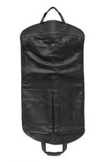 N/A Pebble Black Leather Garment Bag