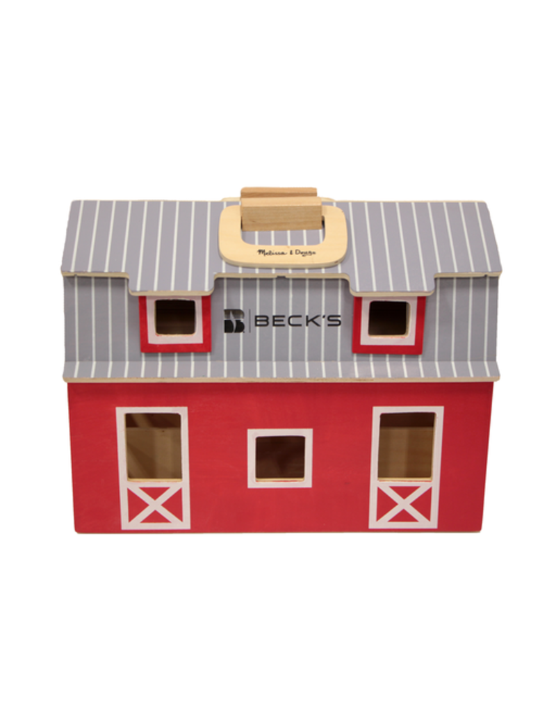 Melissa Doug 01458 Melissa Doug Fold Go Wooden Barn Beck S