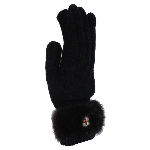 womens fur gloves