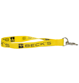 Leed's 00502 Yellow Lanyard Key Fob