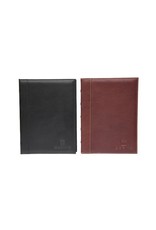 N/A 01979 Leather Journal With Plaid Lining