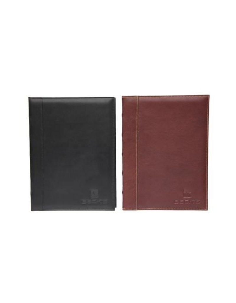 N/A 01979 Leather Journal With Plaid Lining