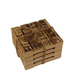N/A 02241 Pallet Coaster Set