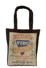 02137 Leather & Seed Bag Tote