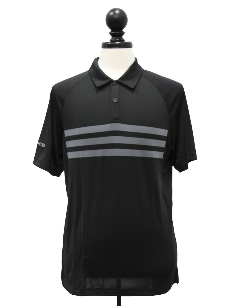 Adidas 02410 Men's Adidas Climacool Three Stripe Polo