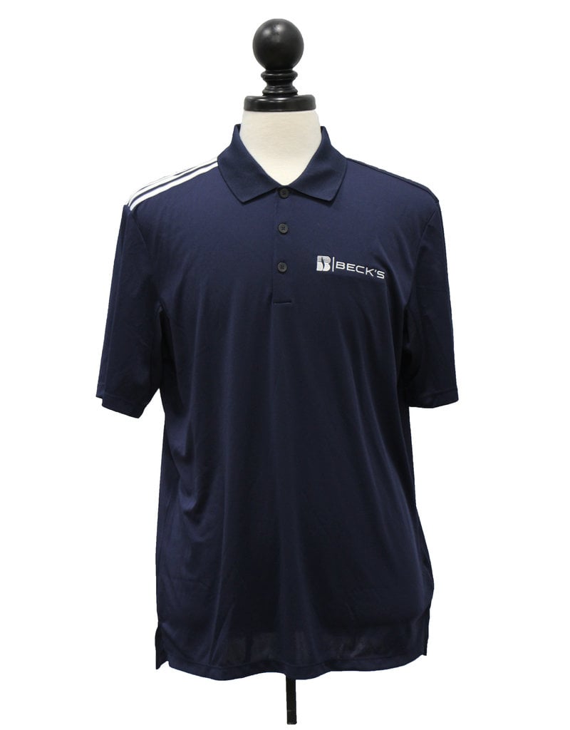 Adidas 01958 Men's Adidas 3 Stripe Polo