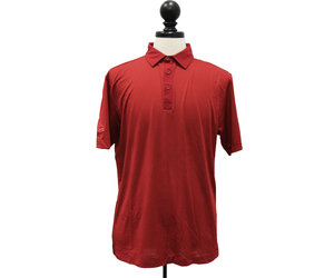 Men's Columbia Red Atlanta Braves Omni-Wick Total Control Polo Size: Extra Large