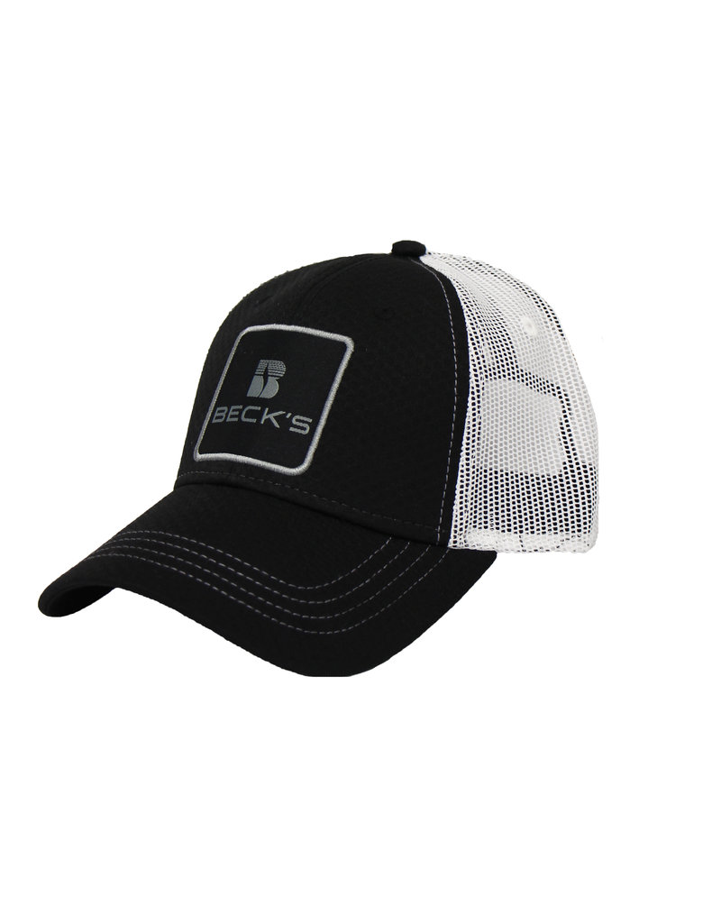 02449 Stacked Logo Mesh Patch Hat