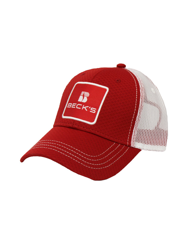 02449 Stacked Logo Mesh Patch Hat