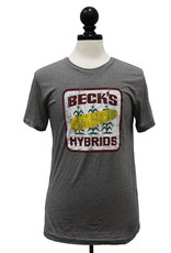 Bella+Canvas 01667 Distressed Vintage Logo S/S T-Shirt