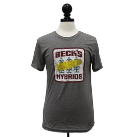 Bella+Canvas 01667 Distressed Vintage Logo S/S T-Shirt