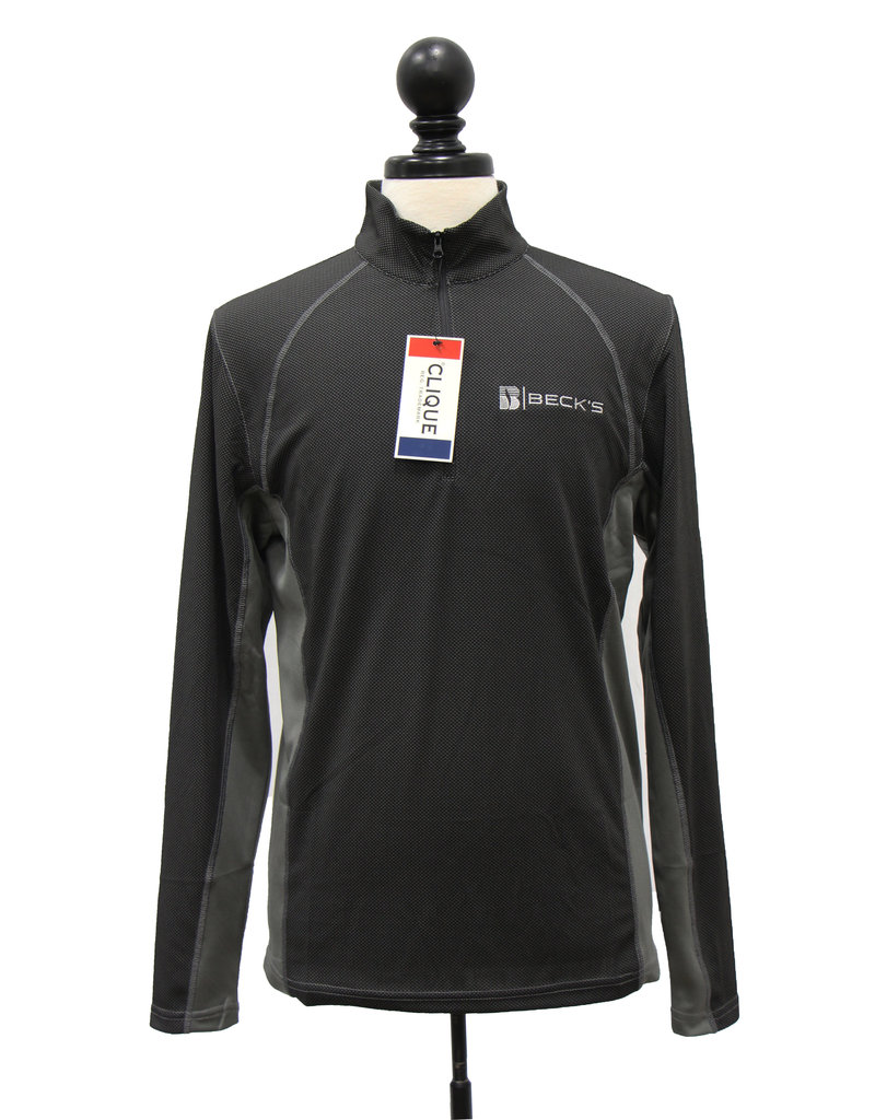 Clique 02541 Men's Clique Ice Colorblock 1/4 Zip