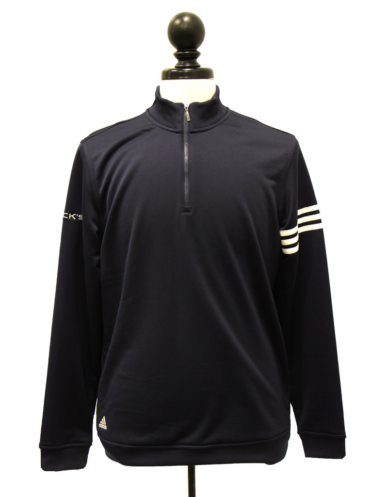 Adidas 02065 Men's Adidas ClimaLite French Terry 1/4 Zip