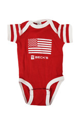 Rabbit Skins 03123 Infant Flag Onesie