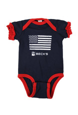 Rabbit Skins 03123 Infant Flag Onesie