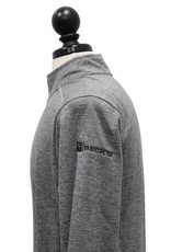 Adidas 02041 Men's Adidas Brushed Terry Heather 1/4 Zip