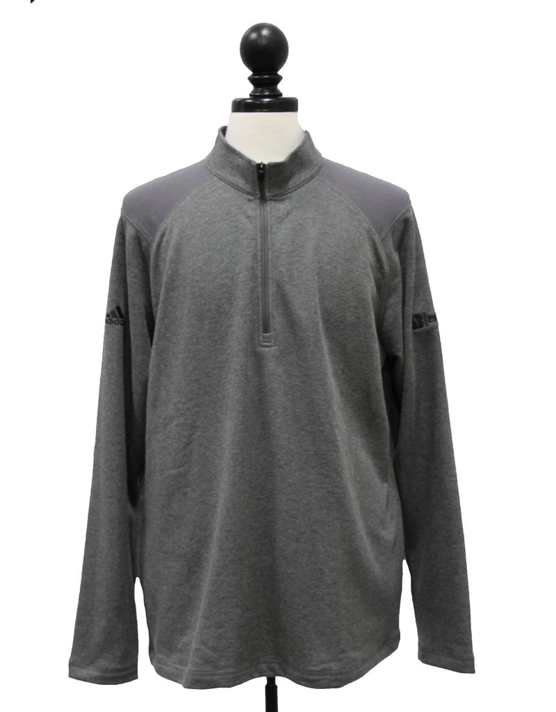 Adidas 03013 Men's Adidas Heathered 1/4 Zip