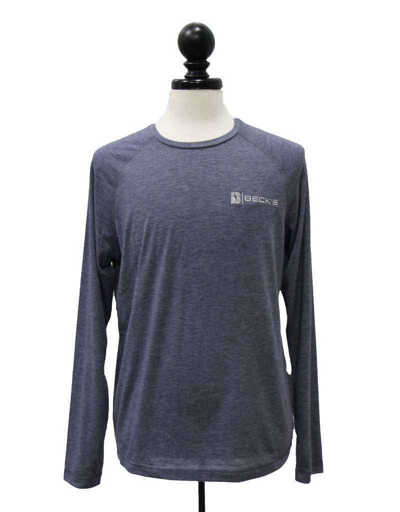 Sport-Tek 02552 Posicharge Tri-Blend Raglan L/S T-Shirt