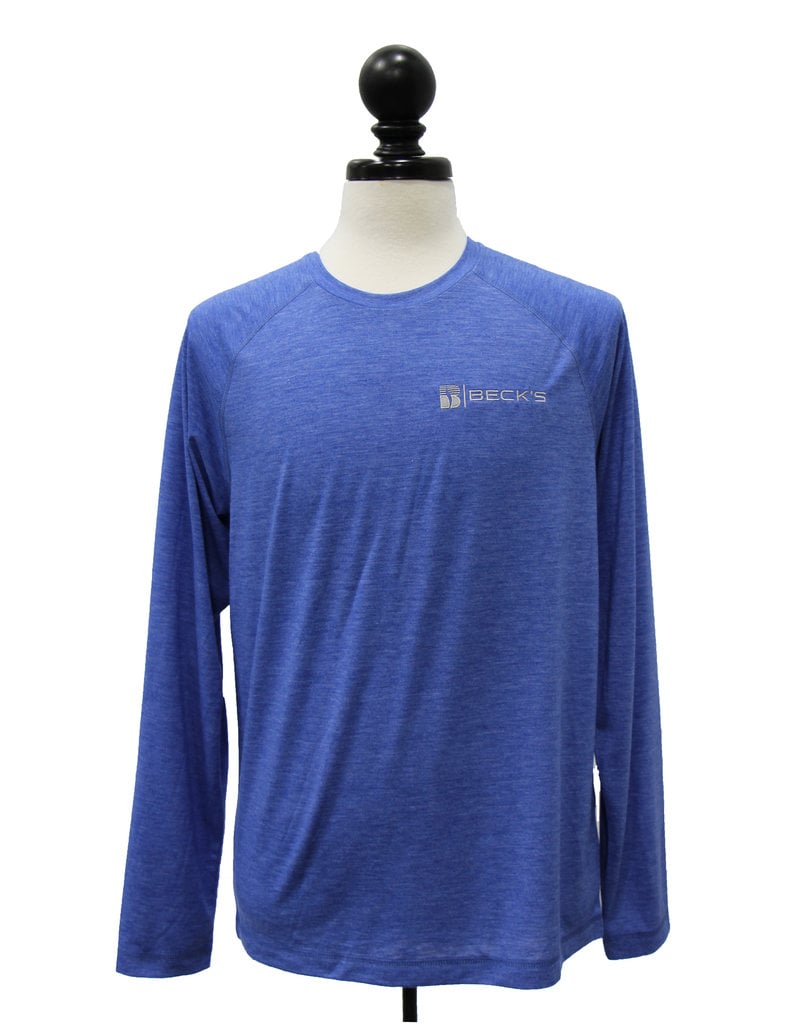 Sport-Tek 02552 Posicharge Tri-Blend Raglan L/S T-Shirt