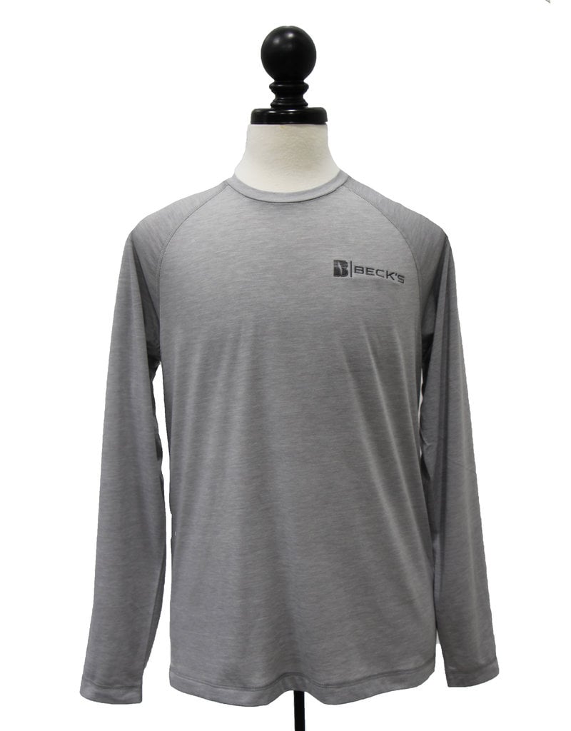 Sport-Tek 02552 Posicharge Tri-Blend Raglan L/S T-Shirt