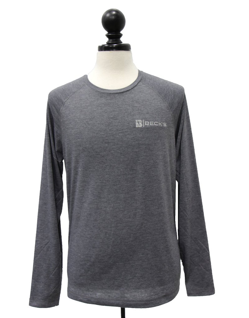 Sport-Tek 02552 Posicharge Tri-Blend Raglan L/S T-Shirt