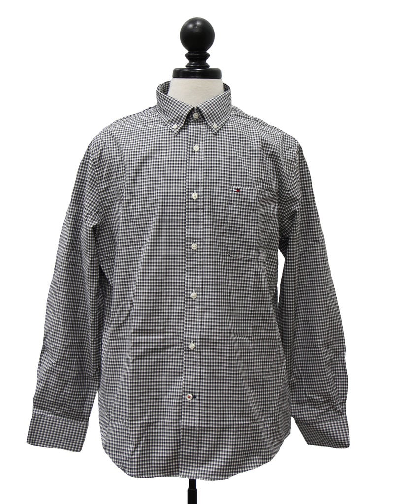 Tommy Hilfiger 03069 Hilfiger 100's Gingham L/S Button Down